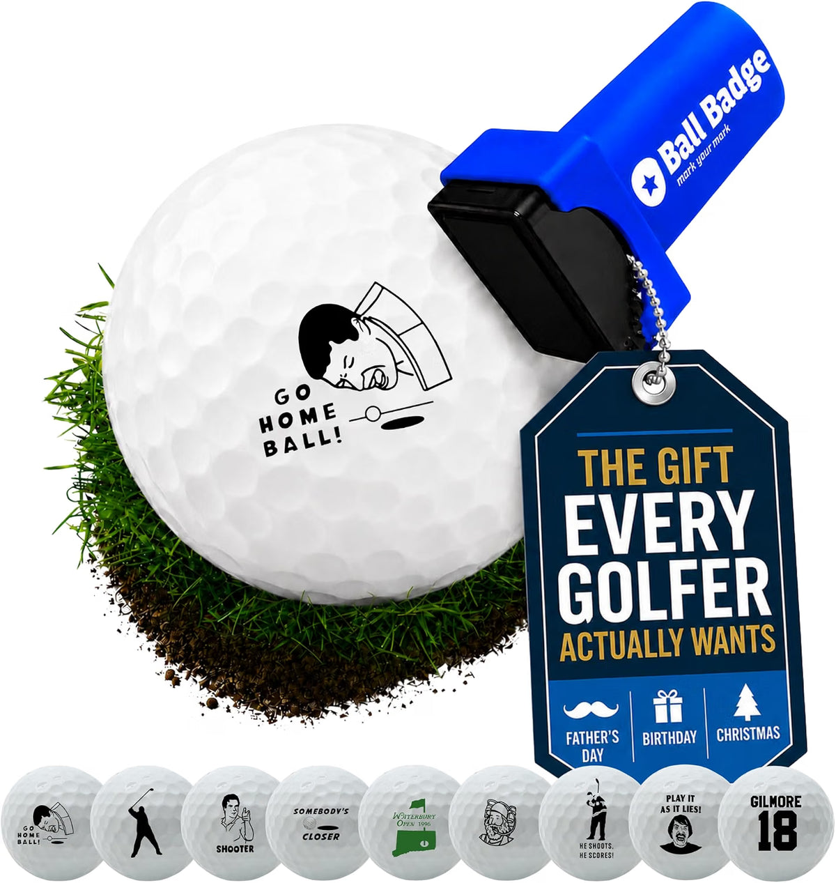 Ball Badge - Happy Series