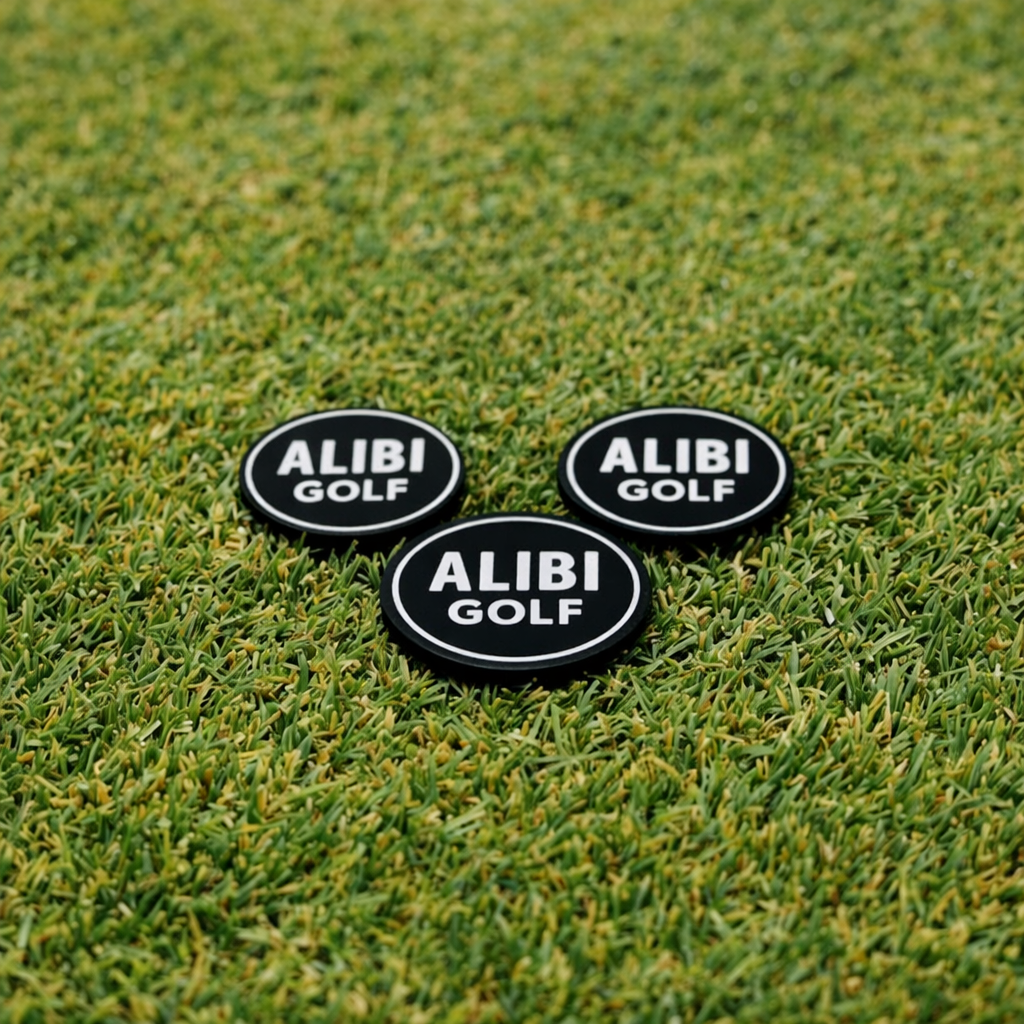 The Alibi Golf Ball Marker