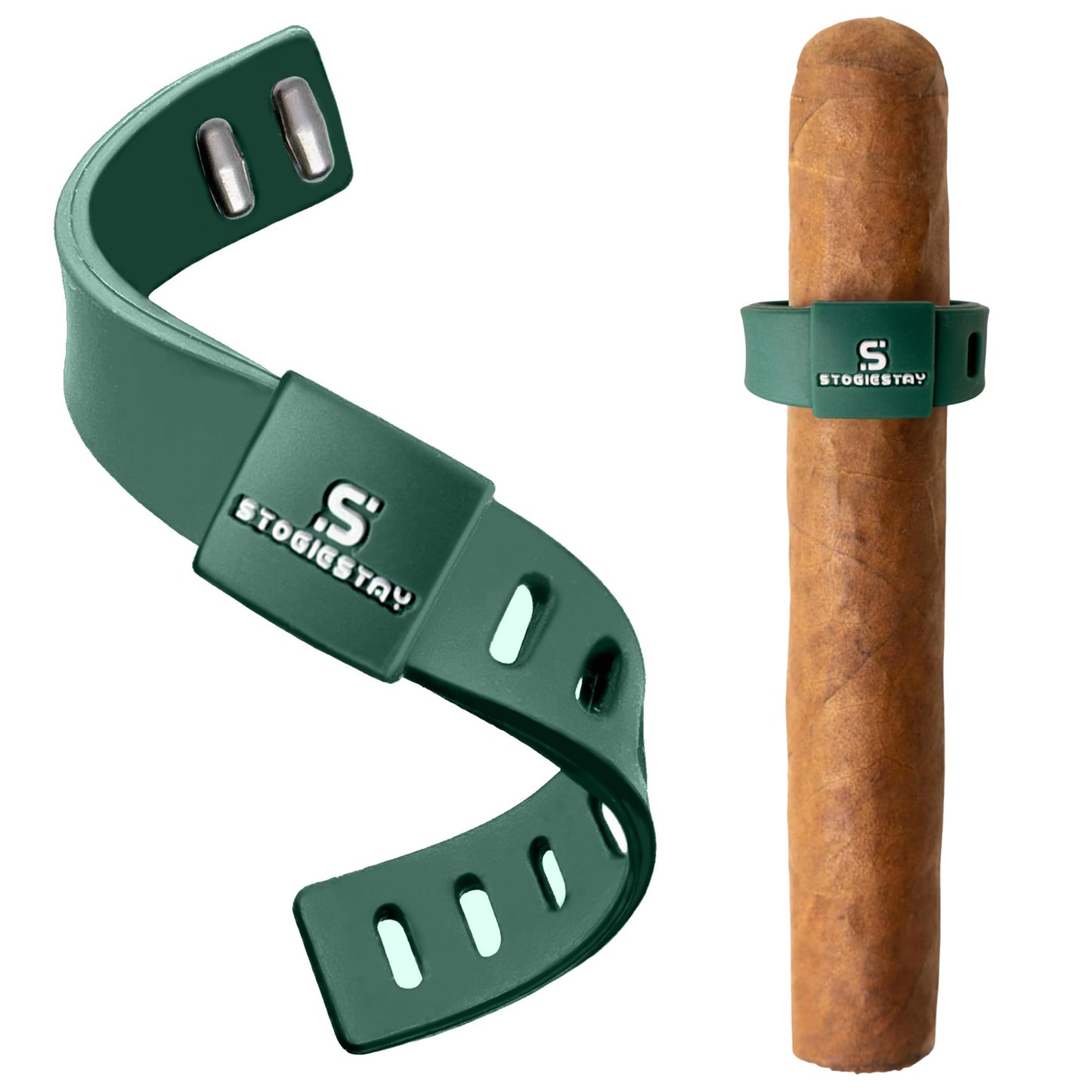 StogieStay Magnetic Holder - Portable Clip for Golf Carts & Accessories for Men - Premium Golf Gifts - Perfect for Fishing, Grilling, Camping & Sporting Events