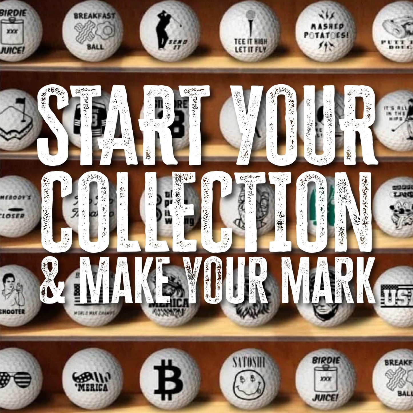 HODL 21 Ball Badge - Golf Ball Stamp, Self-Inking Golf Ball Stamper, Golf Ball Marker, Reusable Golf Ball Marking Tool to Identify Golf Balls - Moments & Message